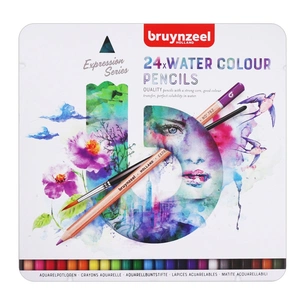 Олівці кольорові Bruynzeel EXPRESSION, акварельні 24 кольора (8712079424978) зображення 1