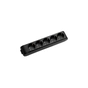 Колодка для подовжувача Panasonic X-tendia із заземленням 5 гнізд black (WLTB04502BL-UA) - зменшене зображення 1