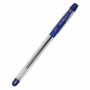 Ручка масляна Baoke 0.5 мм, з грипом синя Silky (PEN-BAO-B36-BL) изображение 1