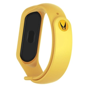 Ремінець до фітнес браслета Armorstandart Superhero Edition для Xiaomi Mi Band 5 Wolverine Yellow (ARM57072) зображення 1