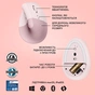 Мишка Logitech Lift Vertical Ergonomic Wireless/Bluetooth Rose (910-006478) - зменшене зображення 6