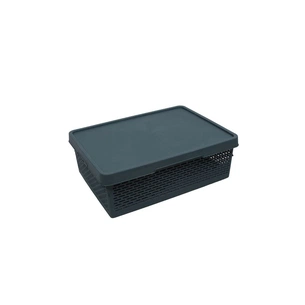 Кошик для зберігання Qutu Q-Basket Grey 36 л (Q-BASKET д/зберігання з/кр. GREY 36 л) зображення 1