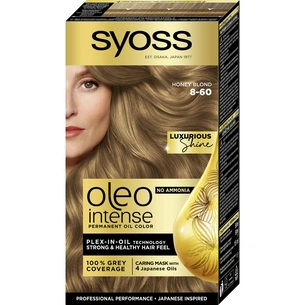 Фарба для волосся Syoss Oleo Intense 8-60 Медовий Блонд 115 мл (9000101086652) зображення 1