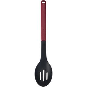 Ложка кухарська KitchenAid Classic для сервірування з прорізами 34 см червоний (KHA004OHEREG) зображення 1