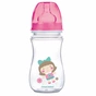Пляшечка для годування Canpol babies антиколькова EasyStart Newborn baby 240мл (35/221_pin) - зменшене зображення 1
