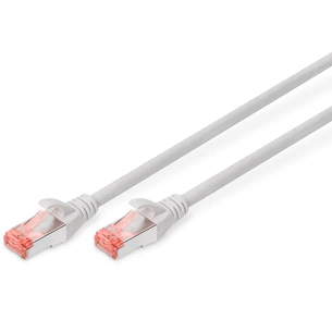 Патч-корд 1.5м, SFTP, cat.6, CU, LSZH, grey Digitus (DK-1644-015) зображення 1