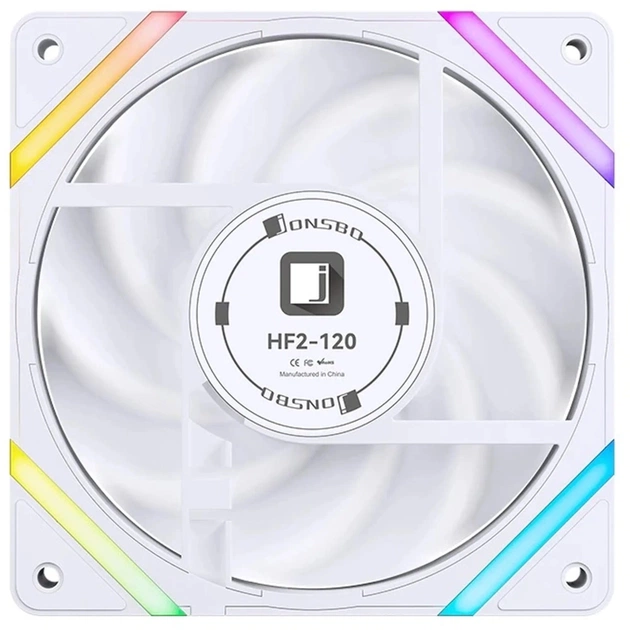 Кулер до корпусу JONSBO HF2-120W ARGB White - picture 4