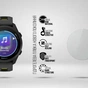 Плівка захисна Armorstandart hydrogel Garmin Forerunner 70/170/170 Music 6 pcs (ARM93580) - зменшене зображення 2