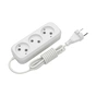 Мережевий подовжувач Electrum C-ES-1786 3.0m, 3 роз, white (C-ES-1786) - зменшене зображення 1