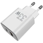 Зарядний пристрій Sigma 1xUSB-C PD33W + 1xUSB QC3.0 GaN X-power PS33-01 white (4827798527719) - зменшене зображення 9