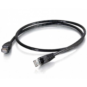 Патч-корд 3м, UTP, cat.5e, CCA, black Ritar (PCR-CCA/3Bk / 07510) зображення 1