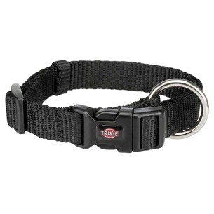 Нашийник для тварин Trixie Premium нейлон M-L 35–55см/20мм чорний (4011905201610) зображення 1