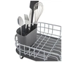 Сушарка для посуду KitchenAid Sinkware 44 x 31 x 16,5 см сірий (KEG197OSGR) - зменшене зображення 3