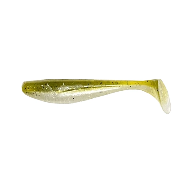 Силікон рибальський FishUP Wizzle Shad 5" 202 - Green Pumpkin/Pearl (4шт/уп) (1862.00.42) - зображення 1