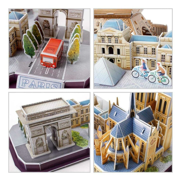 Пазл Cubic Fun City line Paris (MC254h) - picture 6