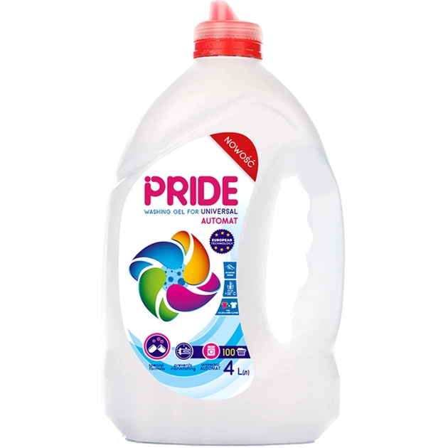 Гель для прання Pride Afina Universal Гірська свіжість 4 л (4823069707132) - изображение 1