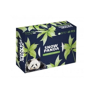 Серветки косметичні Сніжна Панда Extra Care 3 шари 60 шт. (4820183971227) зображення 1