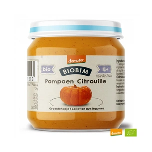 Дитяче пюре Biobim Гарбуз 125 г (8713445091213) зображення 1