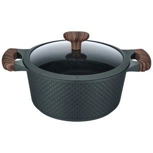 Каструля Resto Ran чорна 24 см 4,2 л (93903) зображення 1