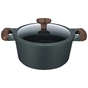 Каструля Resto Ran чорна 24 см 4,2 л (93903) - зменшене зображення 1