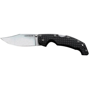 Ніж Cold Steel Voyager Large Clip Point Black (блістер) (CS-29ACZ) зображення 1