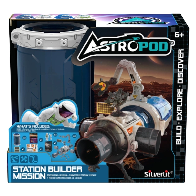 Ігровий набір Astropod з фігуркою – Місія Побудуй космічну станцію (80336) - зображення 1