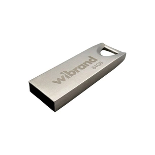USB флеш накопичувач Wibrand 64GB Taipan Silver USB 2.0 (WI2.0/TA64U2S) зображення 1