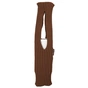 Чохол до мобільного телефона BeCover Knit Pocket universal Brown (715160) - зменшене зображення 1