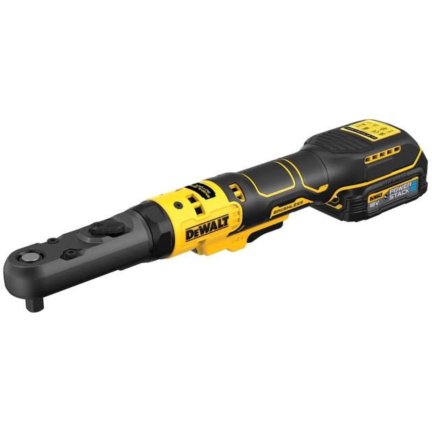 Гайковерт DeWALT кутовий, XR Li-Ion PowerStack 18 GFN, 1.7Ah, 102 Нм (DCF510E2G) - picture 3