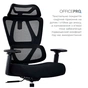 Офісне крісло OfficePro Anvio, OC500B (OC500B) - зменшене зображення 8