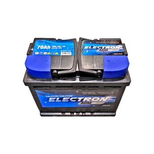 Акумулятор автомобільний ELECTRON AGM AGM 70Ah Ев (-/+) (760EN) (570901076) зображення 1