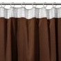 Штора Ardesto мікровелюр 100% поліестер, 150х270 см коричневий (ART1010BR) - уменьшенное изображение 4