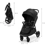 Коляска Kinderkraft Rine Classic Black (KSRINE00BLK0000) (5902533922147) - зменшене зображення 7