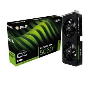 Відеокарта GF RTX 5060 Ti 8GB GDDR7 Dual OC Palit (NE7506TT19P1-GB2062D) зображення 1