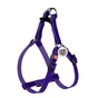 Шлея для котів WAUDOG Classic з QR паспортом XS Ш 10 мм В=С 28-40 см фіолетова (60109) - зменшене зображення 1