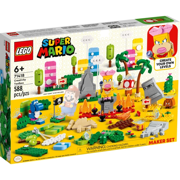 Конструктор LEGO Super Mario Набір для творчості для майстрів 588 деталей (71418) - зображення 1