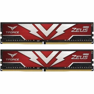 Модуль пам'яті для комп'ютера DDR4 16GB (2x8GB) 3200 MHz T-Force Zeus Red Team (TTZD416G3200HC20DC01) зображення 1