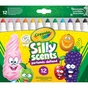 Фломастери Crayola Набір Silly Scents Washable Широка лінія з ароматом 12 шт (256352.012) - зменшене зображення 1