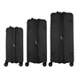 Набір валіз 2E Aero (L+M+S), чорні (2E-SPP-AERO-SET3-BK) - зменшене зображення 7
