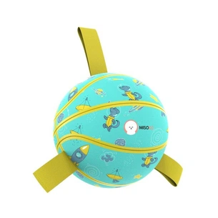 Іграшка для собак MISOKO&CO М'яч надувний у формі баскетбольного м'яча блакитний 15 см (KINMSK70116) picture 1