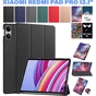 Чохол до планшета BeCover Smart Case Xiaomi Redmi Pad Pro 12.1'' Black (711296) - зменшене зображення 9