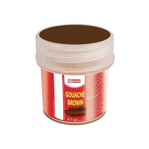 Гуашеві фарби Maxi 40 мл, коричнева (MX60154) зображення 1