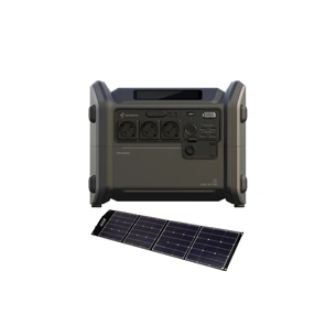 Зарядна станція Segway CUBE 1000, 2200W, 1024W/h + панель 200W (AA.13.04.02.0004-SET200) изображение 1