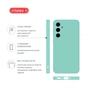 Чохол до мобільного телефона Intaleo Silicone Samsung Galaxy A35 Light Blue (1283126600197) - зменшене зображення 4