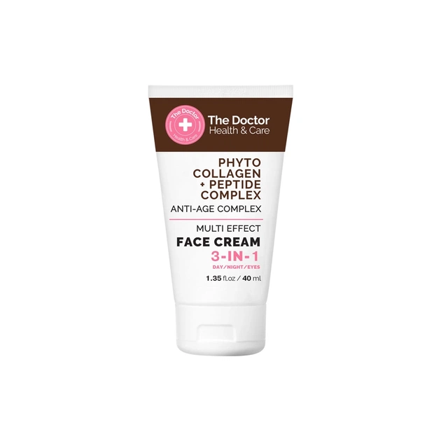 Крем для обличчя The Doctor Health & Care Phyto Collagen-Peptide Complex Face Cream 3в1 40 мл (5901845509329) - picture 2