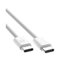 Дата кабель USB-C to USB-C 1.0m 60W white XO (NBQ273_C_White) - зменшене зображення 3