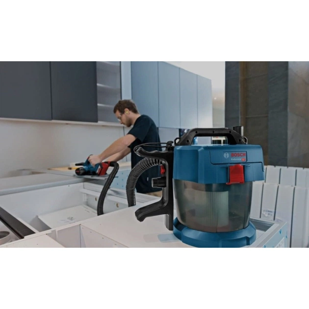 Пилосос будівельний Bosch GAS 18V-10 L (без АКБ та ЗП) (0.601.9C6.302) - picture 5