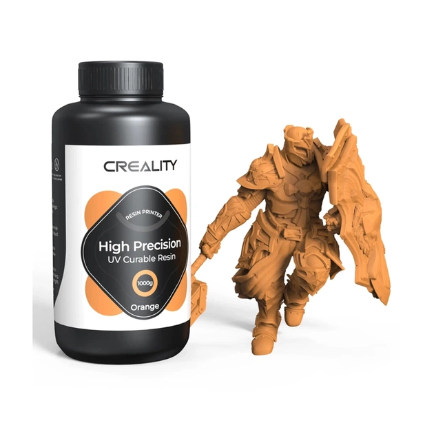 Фотополимерная смола Creality Resin, LCD 8K High Precision 1кг, orange (3302190005) - изображение 1
