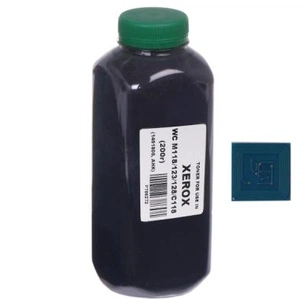 Тонер Xerox WC C118/M118/Pro 123/128 (+chip) AHK (1400582) зображення 1