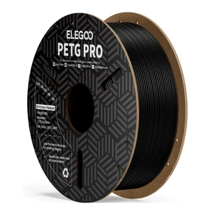 Пластик для 3D-принтера ELEGOO PETG PRO 1кг, 1.75мм, black (50.203.0198) зображення 1
